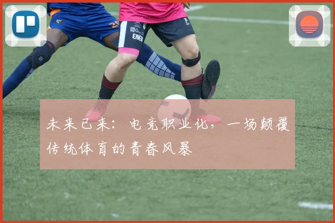 未来已来:电竞职业化,一场颠覆传统体育的青春风暴